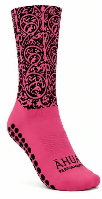 Āhua Performance Grip Socks | Māori-Inspired Performance Grip Socks NZ
